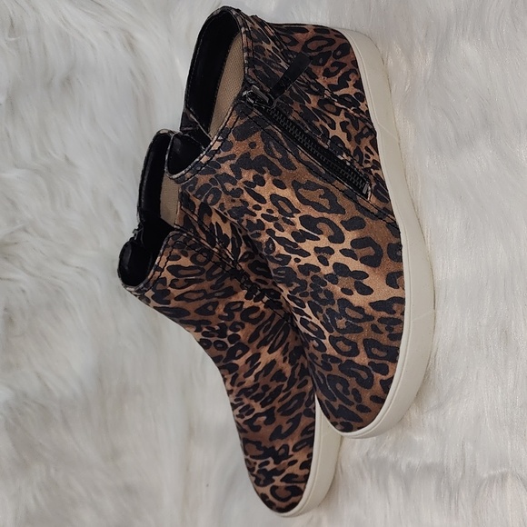 NATURALIZER Womens Brown Animal Print 0.5" Platform Padded Comfort Miranda Round - Picture 5 of 9